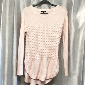 Pink tunic sweater